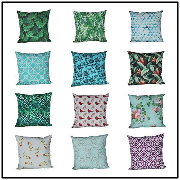 patio print pillow